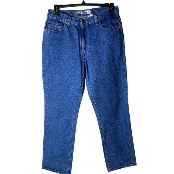 Guide Series Relaxed Fit Jeans Women's Size 14 Long Blue Denim - Picture 1 of 11